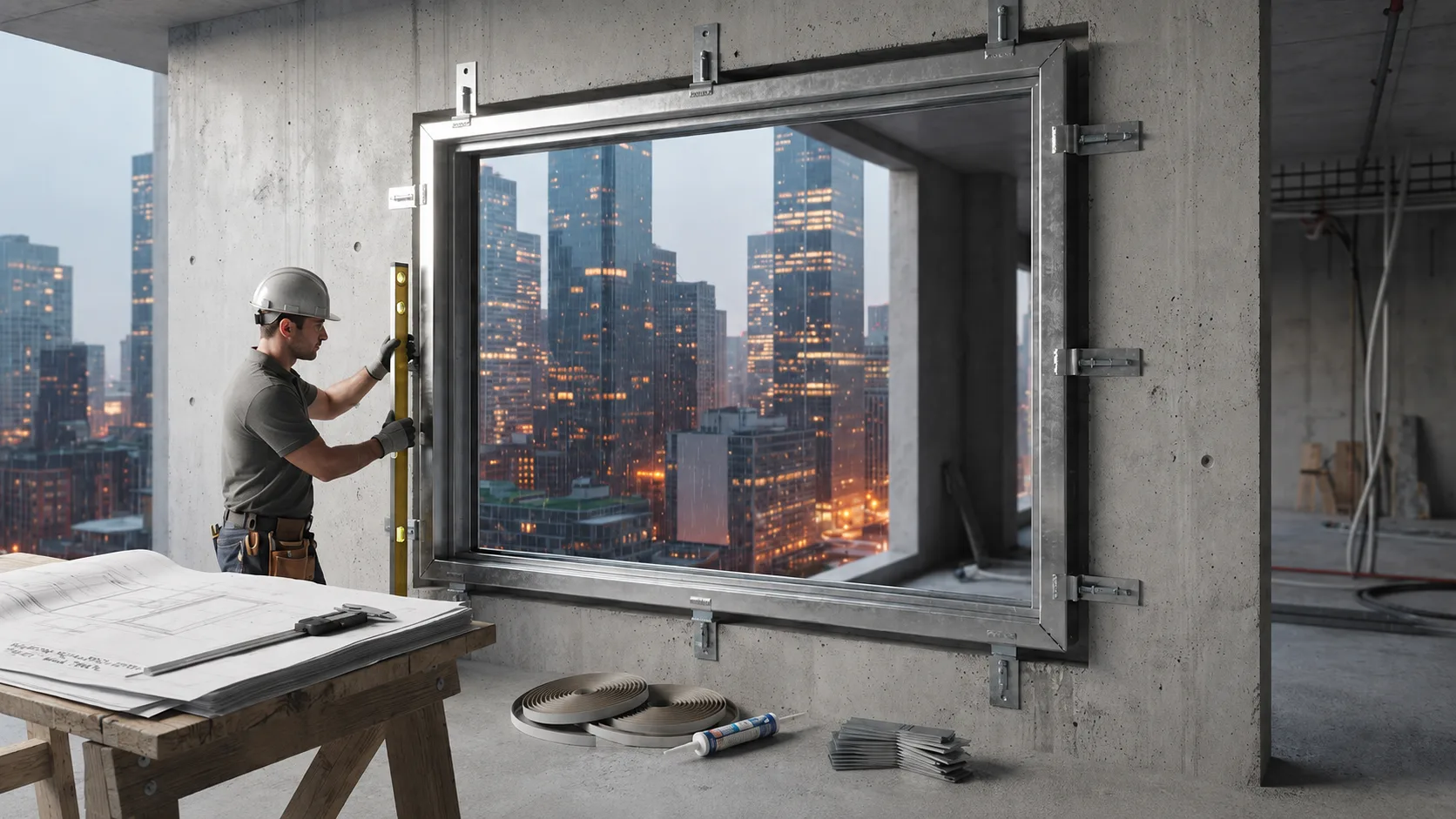 ساب فریم یا فریم انتظار پنجره دوجداره upvc چیست و چه کارایی دارد؟